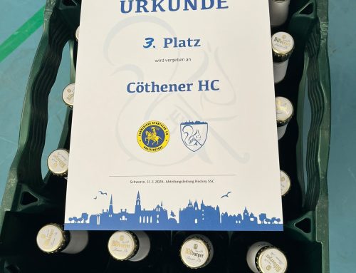3. Platz beim Hallen-Seniorenturnier in Schwerin