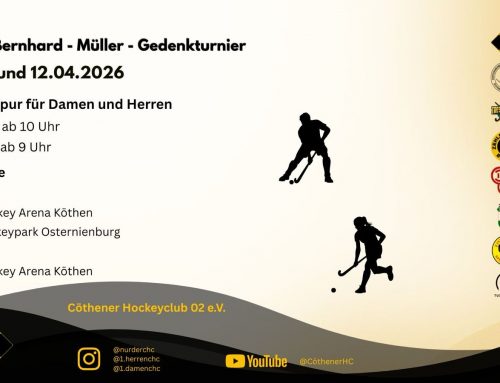 XVII. Bernhard-Müller-Gedenkturnier am 11. und 12. April 2026